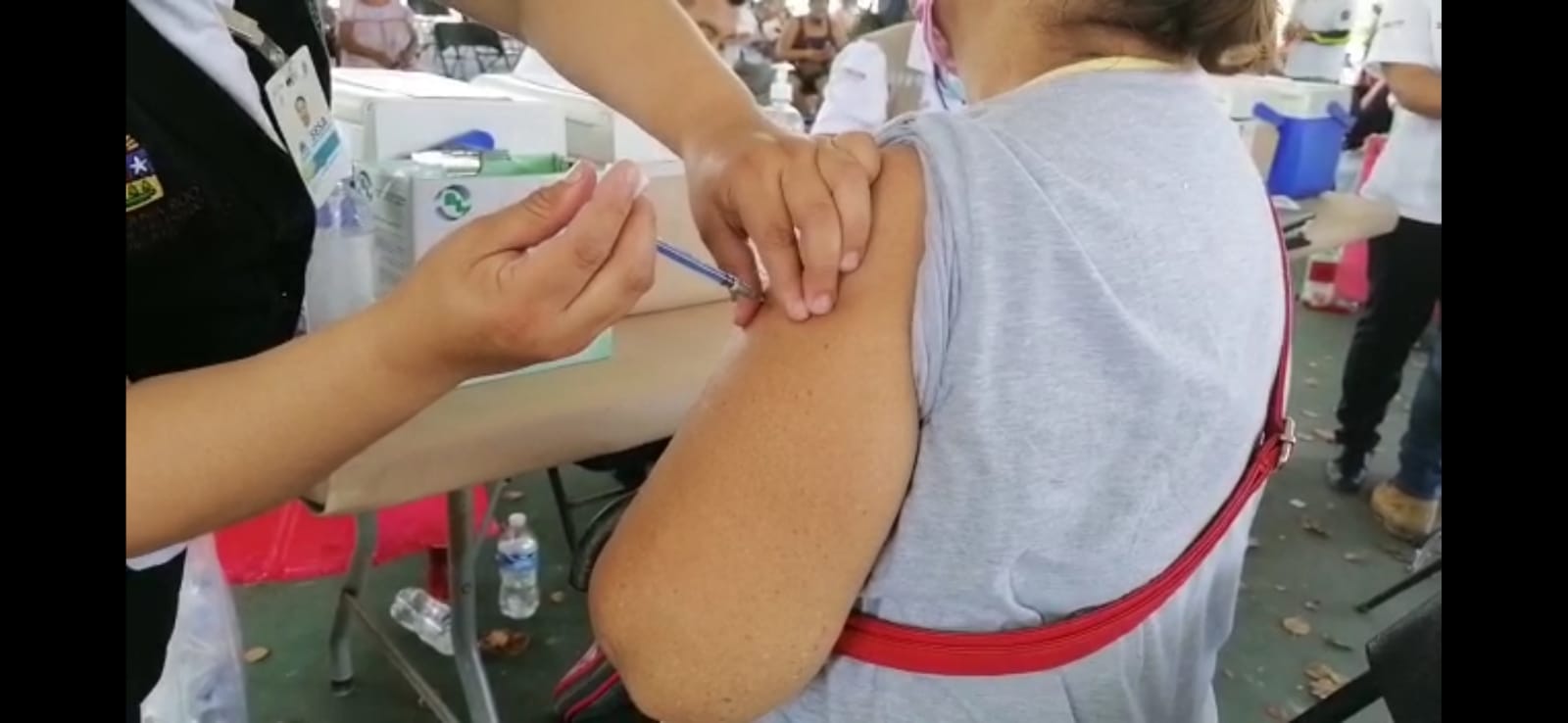 Este lunes 31 de mayo, y el 1 de Junio del 2021, se reanuda la vacunación contra Covid-19 para que recibir exclusivamente la segunda dosis en las personas de 50 a 59 años en Tulum, que fueron beneficiados con la primera aplicación de biológicos de las farmacéuticas Pfizer y Sinovac.