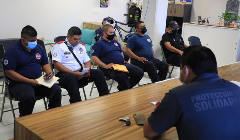 BUSCAN MEJORAS PARA BOMBEROS DE PLAYA DEL CARMEN; ADEMÁS DE NO DESAMPARAR A DEUDOS DE COMANDANTE ORTEGA