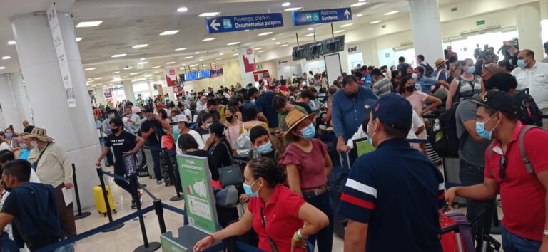 ROMPE RÉCORD AEROPUERTO DE CANCUN A PESAR DE COVID