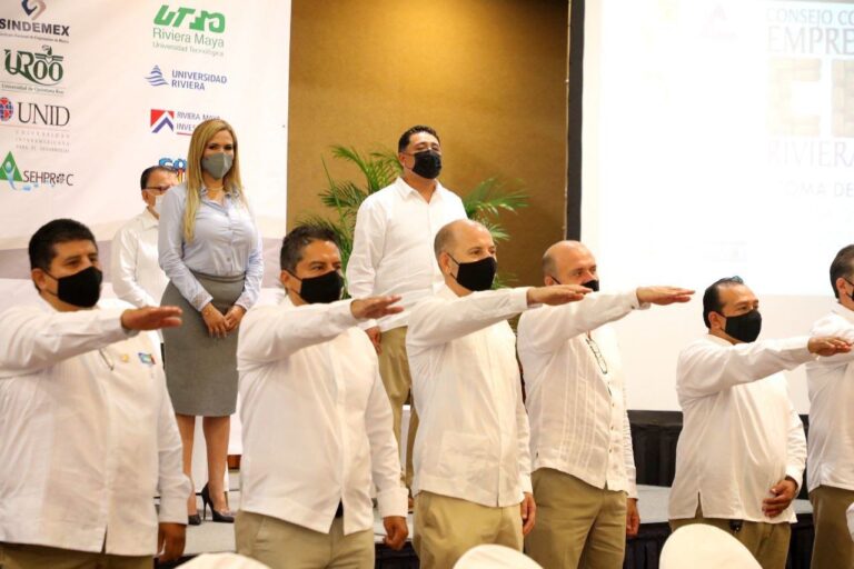 DAN CONTINUIDAD EN DIRIGENCIA DE EMPRESARIOS EN RIVIERA MAYA