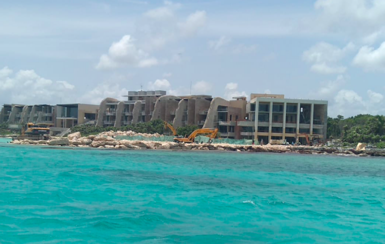 DENUNCIAN NUEVO ECOCIDIO EN RIVIERA MAYA POR CONSTRUCCIÓN DE MARINA