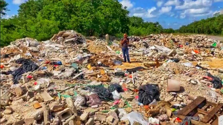 PROLIFERAN CIENTOS DE TIRADEROS CLANDESTINOS EN SOLIDARIDAD