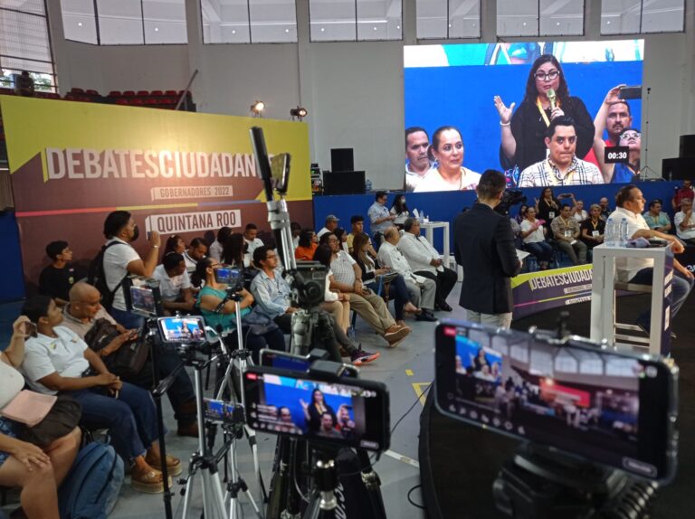 FALTA DE COMPROMISO Y DISCURSO SUPERFICIAL EN 1ER DEBATE POR GUBERNATURA DE QUINTANA ROO