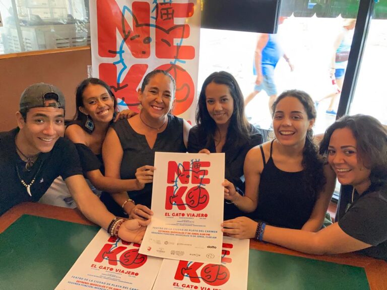 PRESENTARÁN “NEKO: EL GATO VIAJERO”, EN EL TEATRO DE PLAYA DEL CARMEN