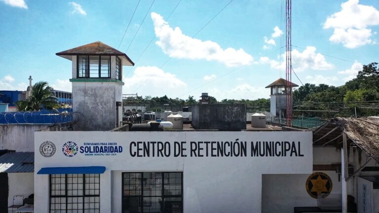 INVESTIGAN PRESUNTO SUICIDIO EN CÁRCEL DE PLAYA DEL CARMEN