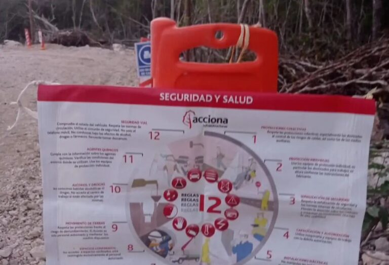 EXHIBEN EXPLOSIONES EN SELVA MAYA; ACUSAN VIOLACIÓN DE SUSPENSIÓN FEDERAL