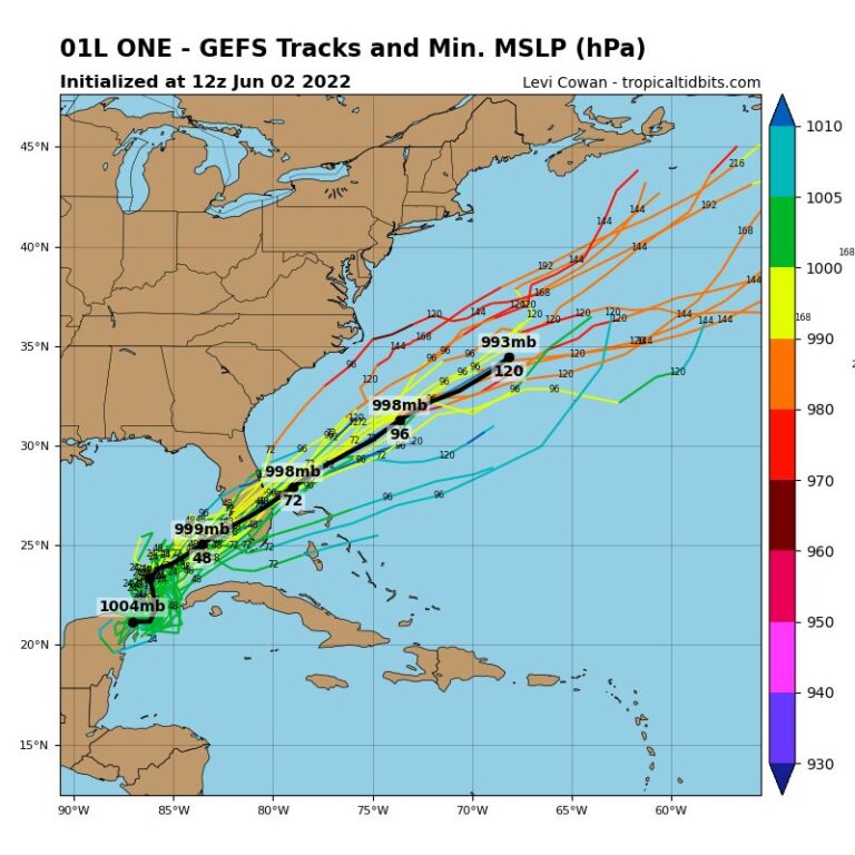 CONFIRMAN DEPRESIÓN TROPICAL #1 DE LA TEMPORADA 2022, GENERA MÁS LLUVIAS EN QUINTANA ROO.