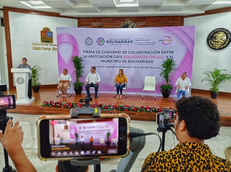 APOYARÁN A MUJERES CONTRA CÁNCER DE MAMA