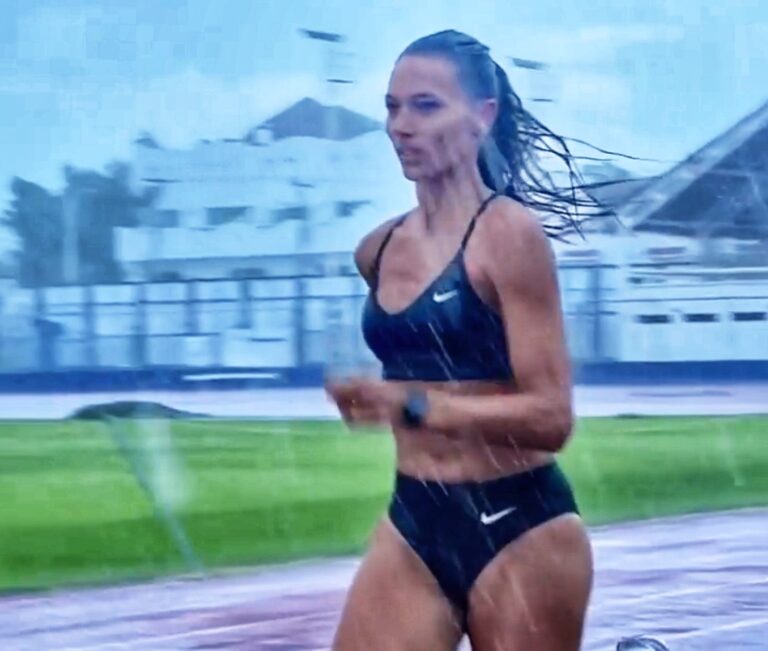 ENTRENA EN PLAYA DEL CARMEN CAMPEONA DE ATLETISMO