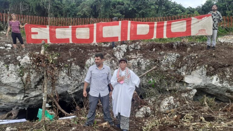 Ofelia Medina, activista y actriz participa en Caravana por la Selva y Agua