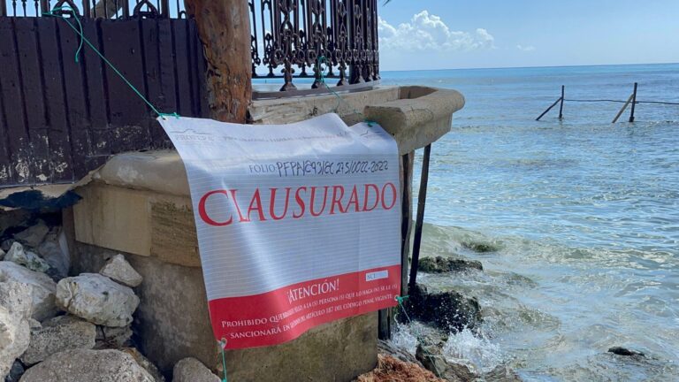 CLAUSURA PROFEPA OBRAS ILEGALES DE HOTEL EN PLAYA DEL CARMEN