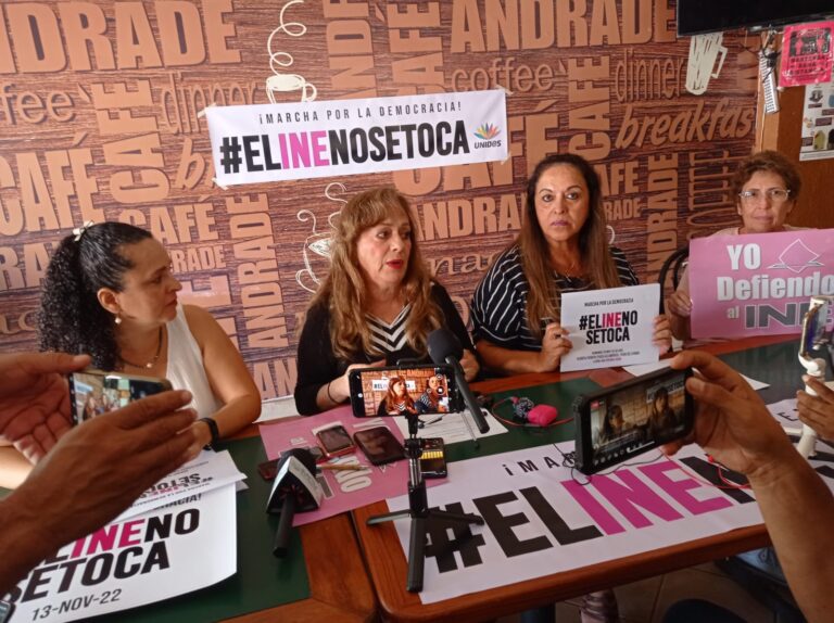 ANUNCIAN MARCHA “POR LA DEMOCRACIA #ELINENOSETOCA”
