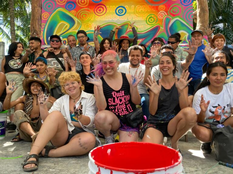 “RENACE STREET ART FESTIVAL” ARRANCA EN PLAYA DEL CARMEN, PINTANDO EN LA COLONIA COLOSIO