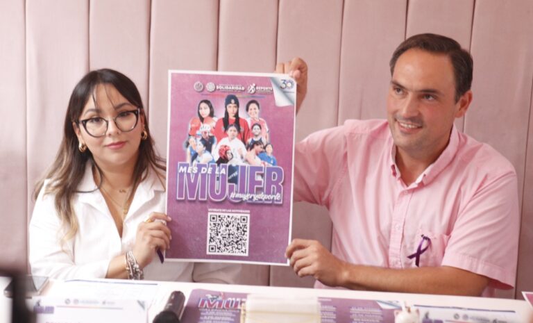 Presentan Agenda Deportiva para conmemorar el Día Internacional de la Mujer 2023
