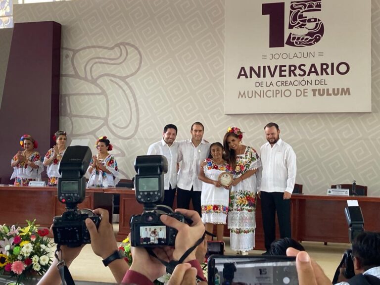 CONMEMORA TULUM 15 AÑOS DE METAS ALCANZADAS Y FRENTE A UN FUTURO PROMISORIO: DIEGO CASTAÑON TREJO