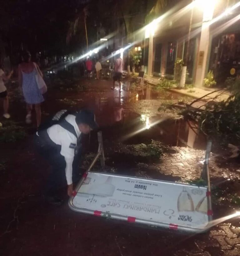 ACTIVAN OPERATIVO ANTE AFECTACIONES URBANAS DE LLUVIAS
