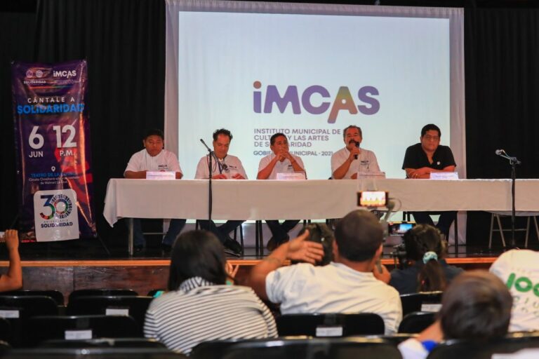 • Autoridades del Instituto Municipal de la Cultura y las Artes invitan a los ciudadanos a cantarle al municipio