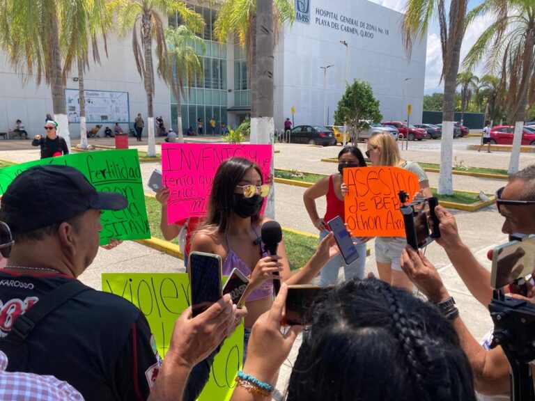 ACUSAN NEGLIGENCIA Y ABUSOS DE GINECÓLOGO EN HOSPITALES DE PLAYA DEL CARMEN