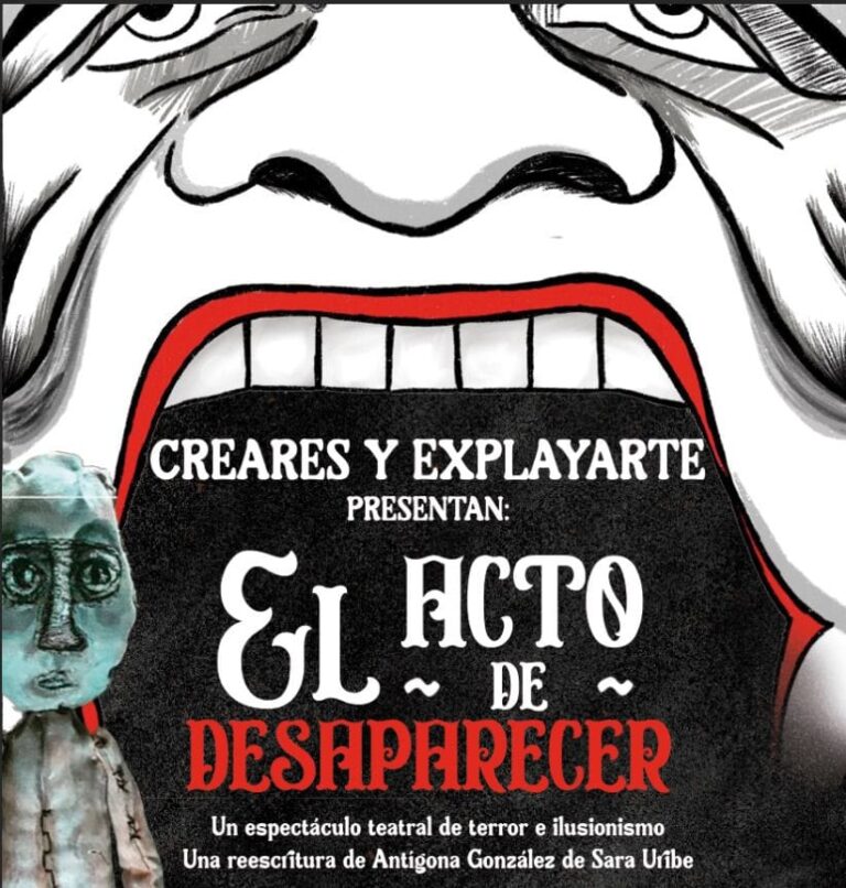 LLEGARÁ A PLAYA “EL ACTO DE DESAPARECER”