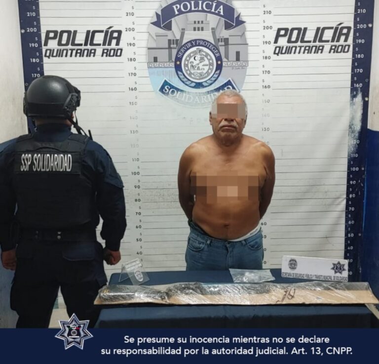 AMENAZABA ABUELO CON ESCOPETA Y LO DETIENEN