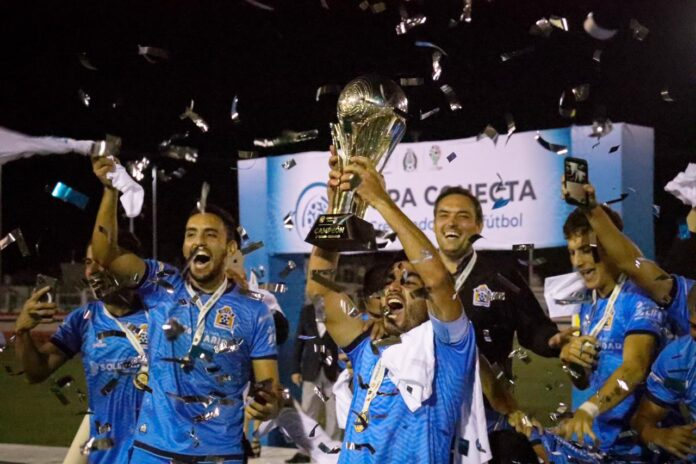 • El título de Copa Conecta, el subcampeonato de Liga Premier, pertenecer a los 16 mejores equipos de la Tercera División y el campeonato nacional Sub-15, son algunos de los logros que consolidan en 2023 al Inter Playa del Carmen como el Gigante Quintanarroense.