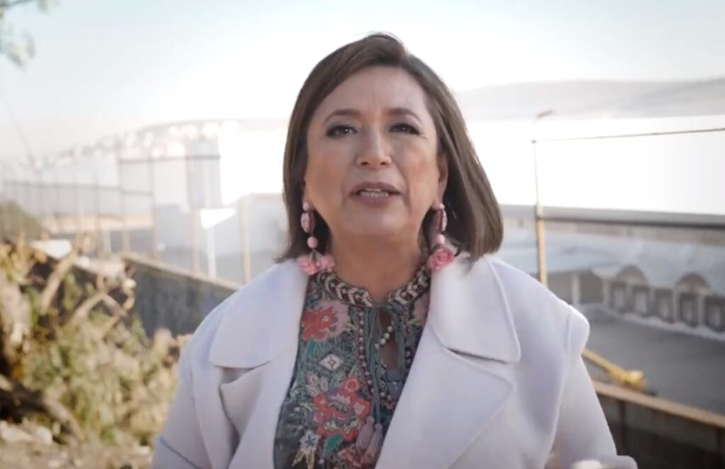 XÓCHITL LLAMA A AUTORIDADES A DAR SEGURIDAD A CANDIDATOS DURANTE CAMPAÑAS