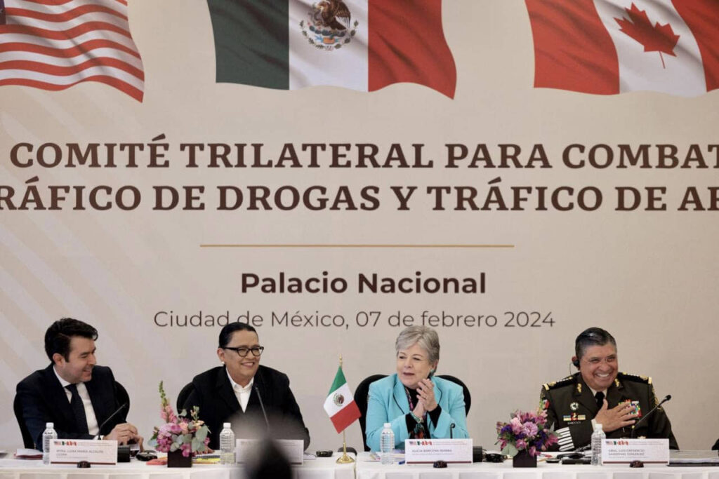 RATIFICARON MÉXICO, EEUU Y CANADÁ ESTABELECIMIENTO DE ESTRATEGIAS PARA ENFRENTAR EL FENTANILO