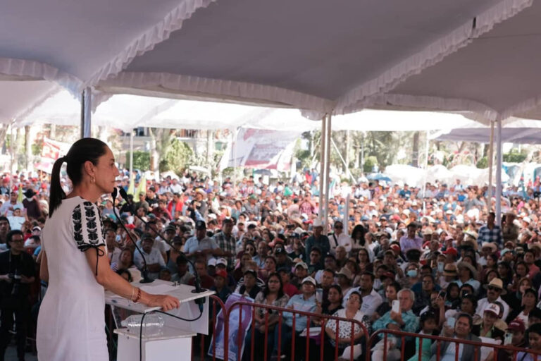MÁS DEMOCRACIA, MÁS LIBERTADES Y MÁS JUSTICIA: SHEINBAUM