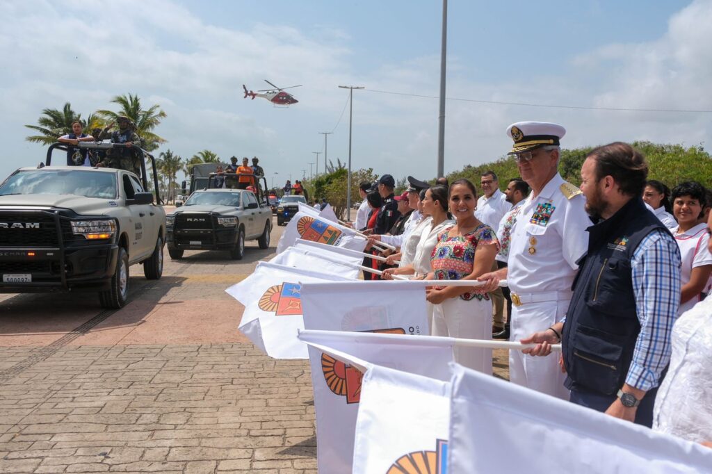 PONEN EN MARCHA OPERATIVO DE SEGURIDAD VACACIONAL DE SEMANA SANTA EN QUINTANA ROO