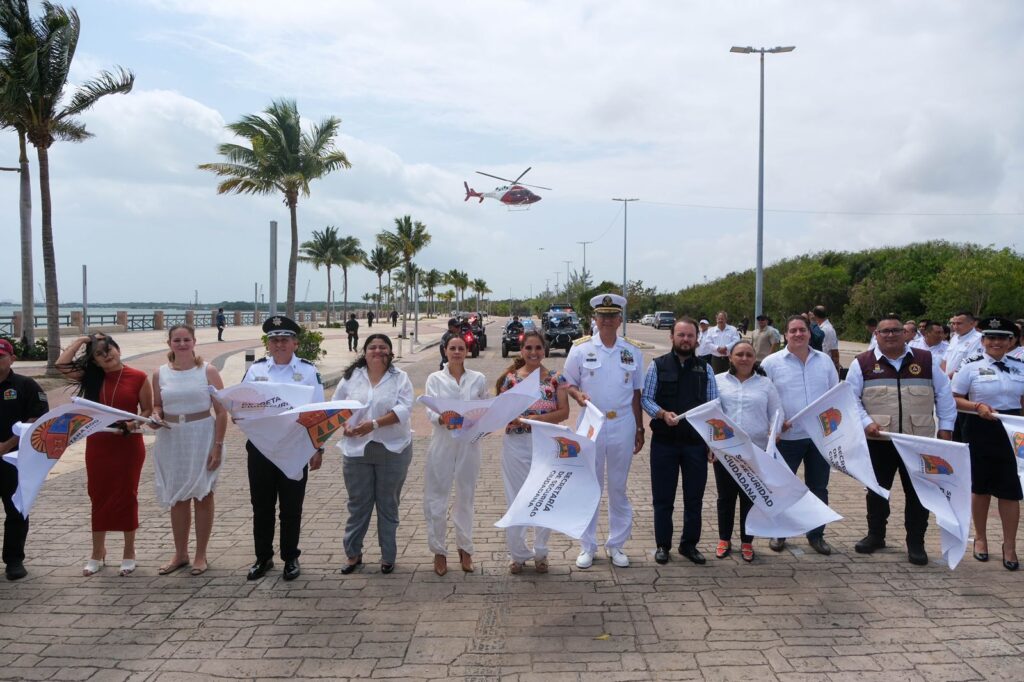 PONEN EN MARCHA OPERATIVO DE SEGURIDAD VACACIONAL DE SEMANA SANTA EN QUINTANA ROO