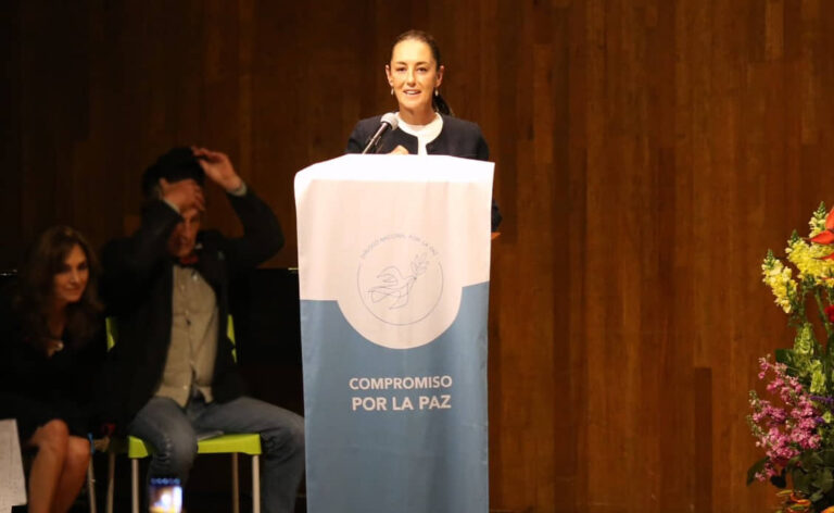 RECHAZA SHEINBAUM QUE EN MÉXICO PREVALEZCA EL MIEDO