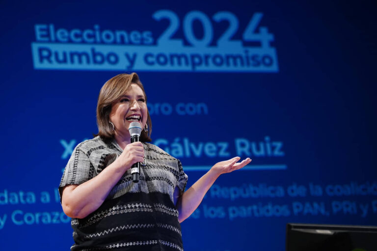 SHEINBAUM NO PUEDE RESOLVER EL PROBLEMA DE LA INSEGURIDAD: XÓCHITL GÁLVEZ