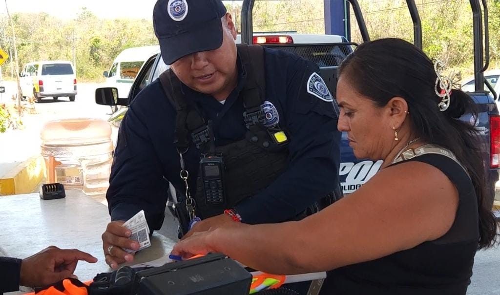 FUERON RECUPERADAS DOS MENORES DE EDAD EN EL FILTRO POLICIAL DE SOLIDARIDAD, AMBAS ESTABAN SIENDO BUSCADAS EN CANCÚN