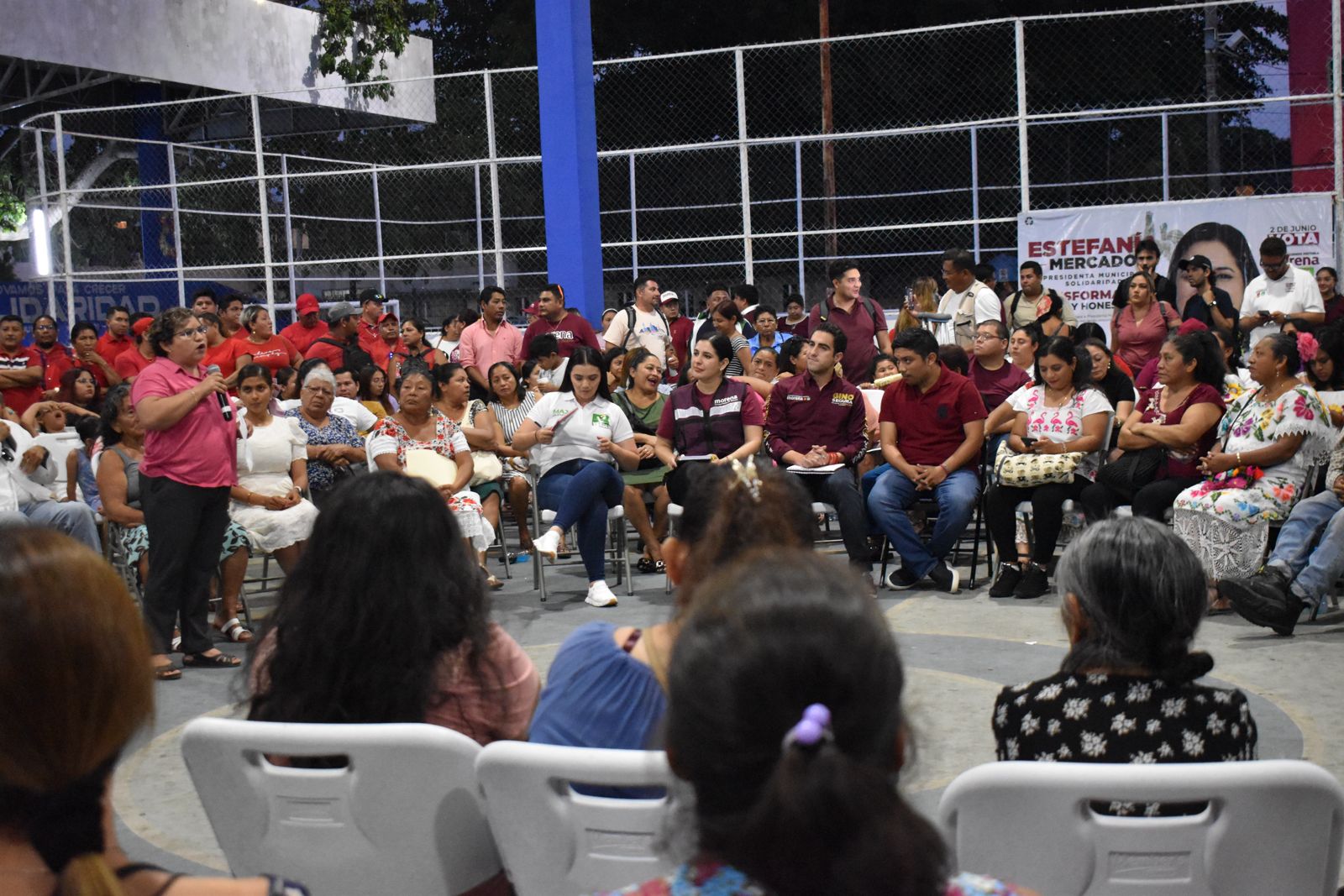 Estefanía Mercado anuncia “Solidaridad para las Mujeres”, programa para poner un hasta aquí a la violencia de género