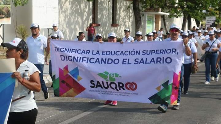 Amenazan otra vez con huelga trabajadores sindicalizados de la UQROO