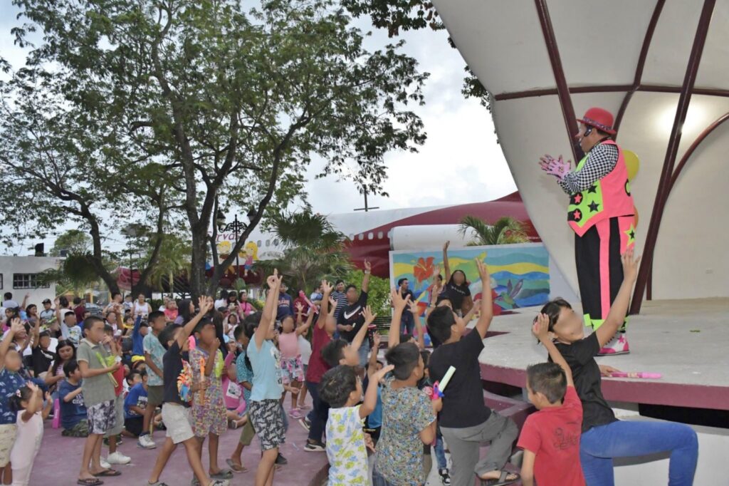 Celebran con éxito el Día de la Niñez en Cozumel