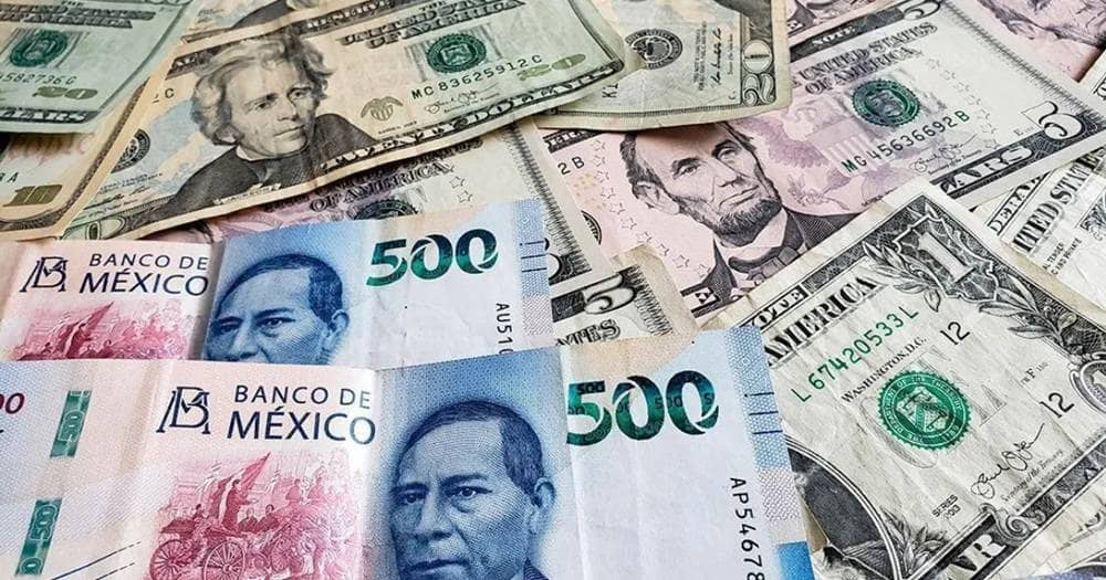 EL PESO MEXICANO SE APRECIA A 16.35 POR DÓLAR