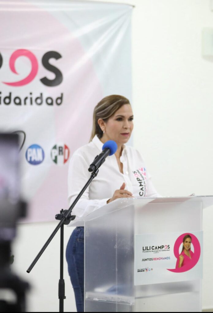 SERVICIOS PÚBLICOS DE PRIMERA CONTINUARÁN MEJORANDO LA CALIDAD DE VIDA DE LOS SOLIDARENSES CON LA RENOVACIÓN : LILI CAMPOS