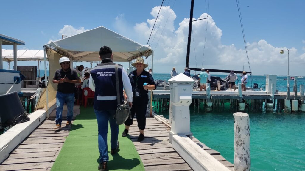 FORTALECE SESA SANIDAD INTERNACIONAL EN LOS PUNTOS DE ENTRADA A QUINTANA ROO