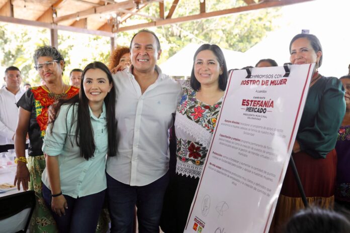 • “Vamos incorporar programas de apoyo económico directo a mujeres cabezas de familia y de empleo a distancia, gestión de trámites virtuales, fortalecer y aumentar la cantidad de puntos violetas y la creación de comités de ética”, compromete Estefanía Mercado.