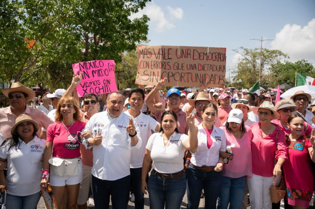 XÓCHITL GÁLVEZ, LA ÚNICA OFERTA DEMOCRÁTICA, SEÑALA MAYULI MARTÍNEZ