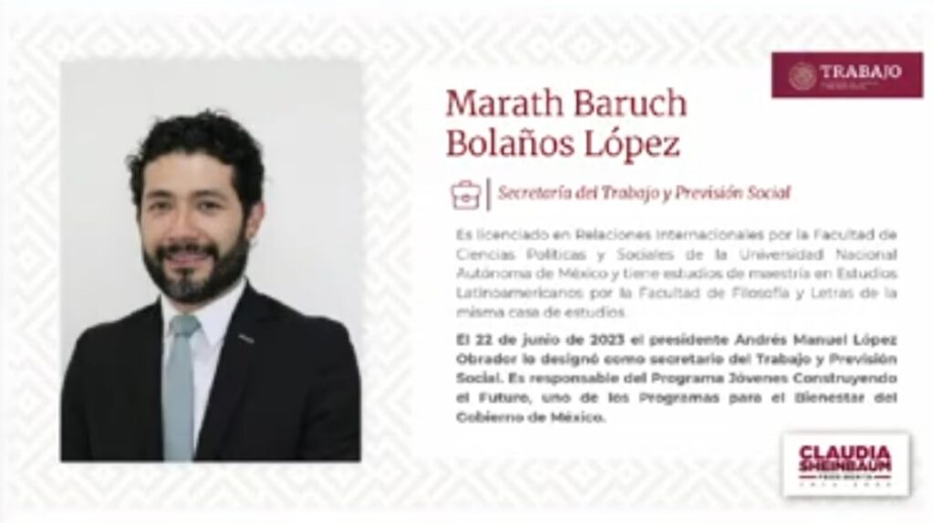 SHEINBAUM PRESENTA A SUS TITULARES DE CULTURA, TURISMO Y TRABAJO