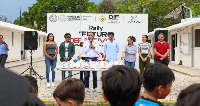 El deporte transforma vidas: Rally “Futuro Deportivo” inspira a la infancia en Playa del Carmen