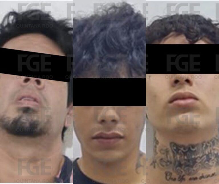 Captura FGE de Quintana Roo a tres personas por narcomenudeo en Cozumel y Solidaridad