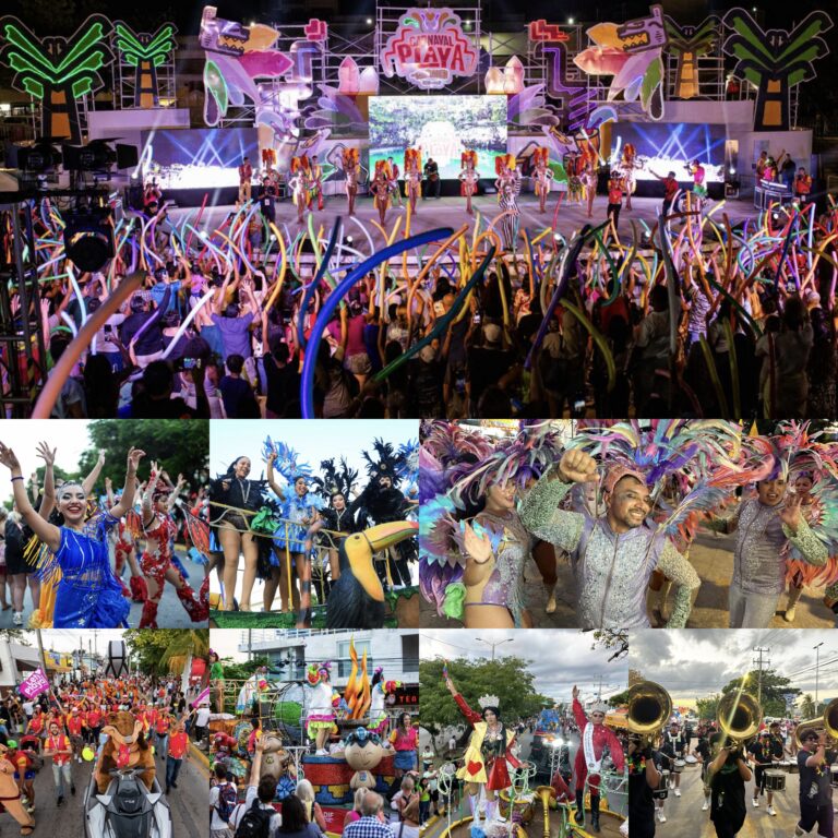 Vive Playa del Carmen su mejor momento con el “Carnaval del Pueblo”