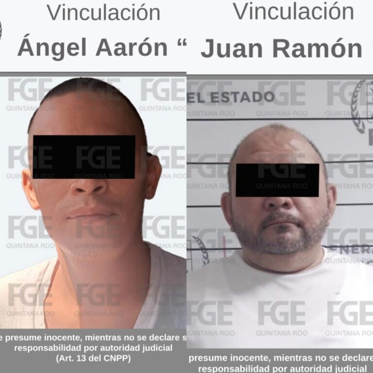 • La Fiscalía General del Estado da a conocer que los imputados son Juan Ramón “N” y Ángel Aarón “N”