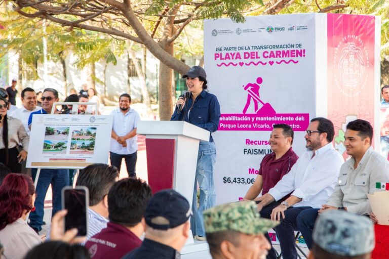 • Hoy, este espacio es un símbolo de esperanza, de recuperación y de compromiso cumplido, destaca la Presidenta Municipal Estefanía Mercado.