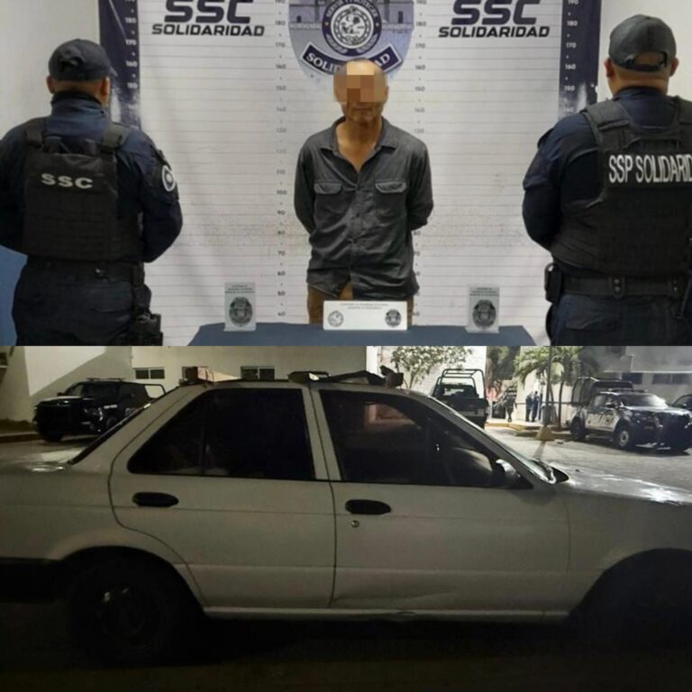 La rápida intervención de elementos de Seguridad Ciudadana permitió detener al presunto agresor y salvaguardar la integridad de la víctima