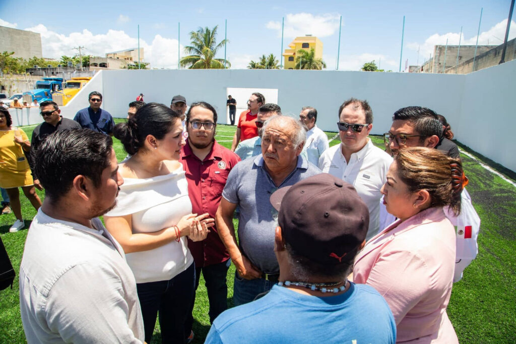 El Sindicato de Volqueteros se suma a la construcción de paz que lidera Estefanía Mercado en Playa del Carmen