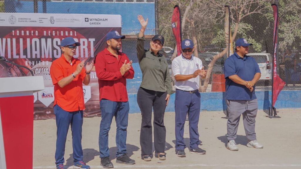 Por primera vez, el Torneo Regional Williamsport se realiza en Playa del Carmen